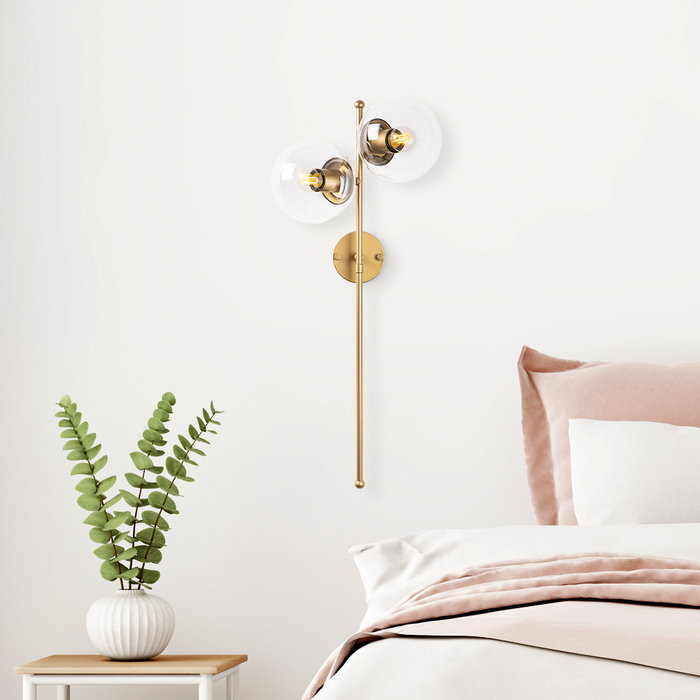 Opviq Fazli - 10405 Lámpara de pared Oro brillante